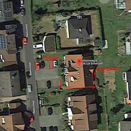 Gemuetliches Ferienapartment Mit Optionaler E-Ladesaeule Eichenzell Extérieur photo